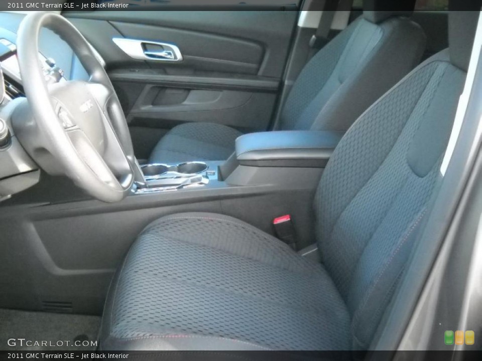 Jet Black Interior Photo for the 2011 GMC Terrain SLE #38530051