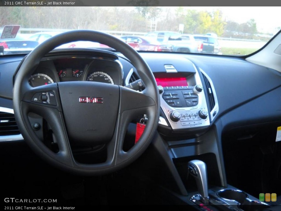 Jet Black Interior Dashboard for the 2011 GMC Terrain SLE #38530127