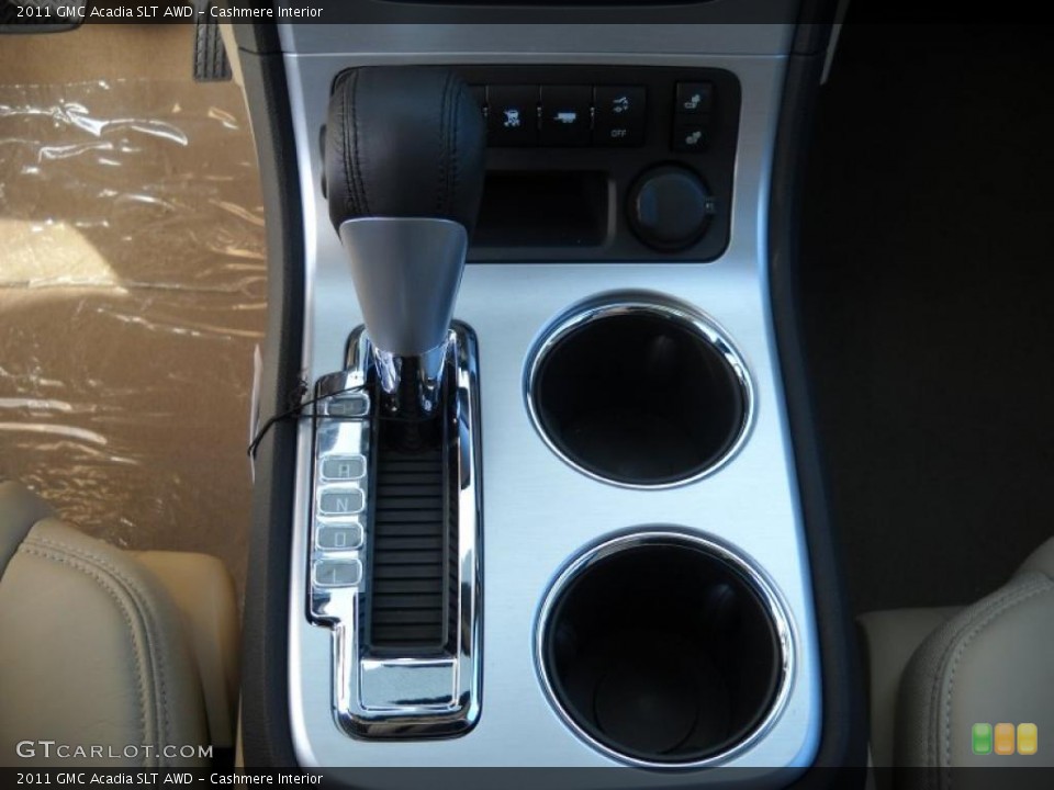 Cashmere Interior Transmission for the 2011 GMC Acadia SLT AWD #38530499