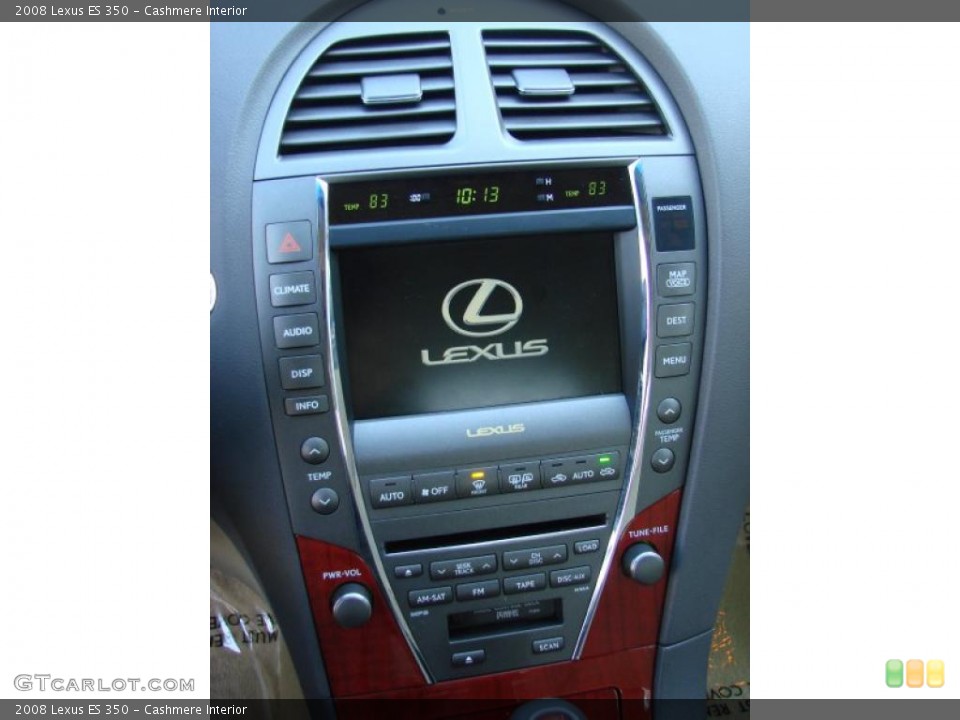 Cashmere Interior Controls for the 2008 Lexus ES 350 #38532283