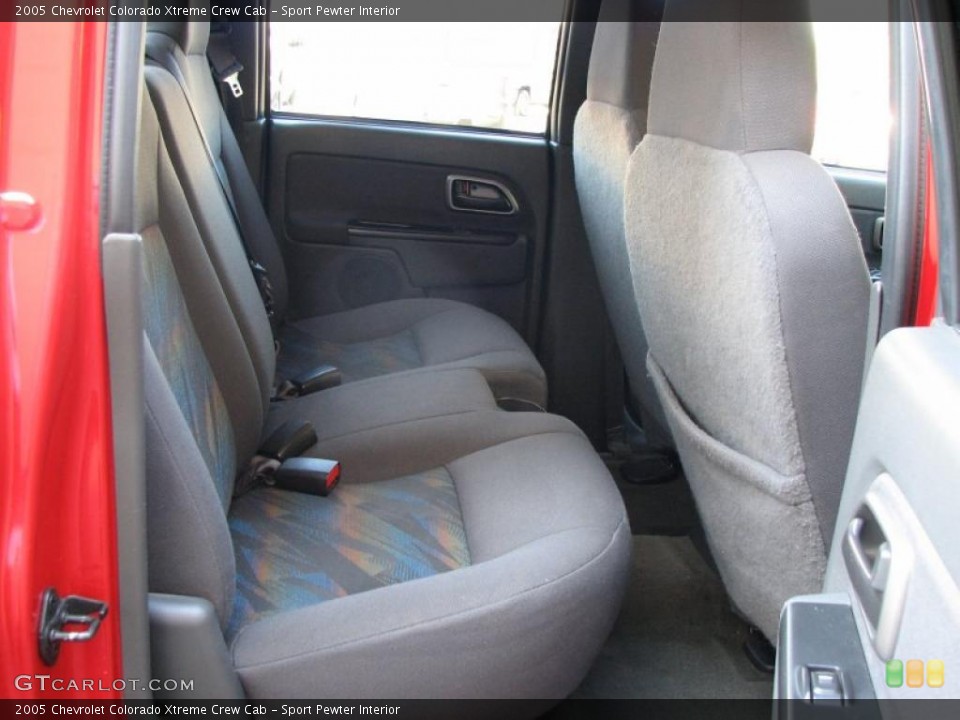 Sport Pewter Interior Photo for the 2005 Chevrolet Colorado Xtreme Crew Cab #38533655