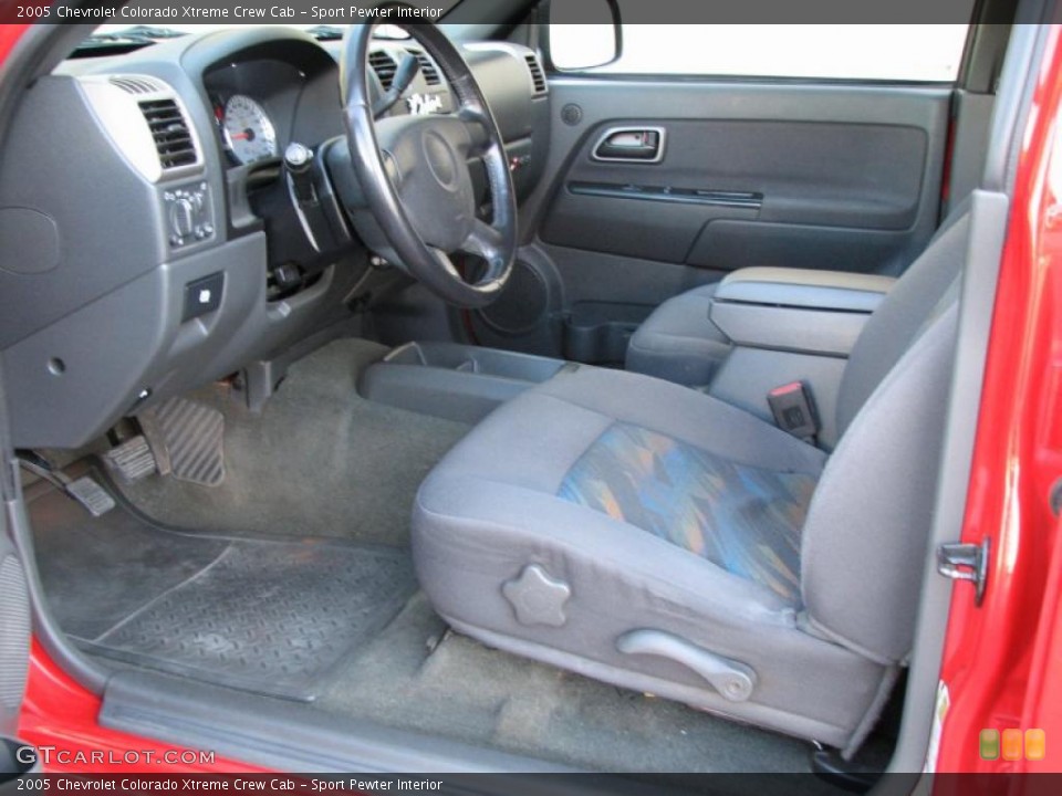 Sport Pewter Interior Prime Interior for the 2005 Chevrolet Colorado Xtreme Crew Cab #38533751