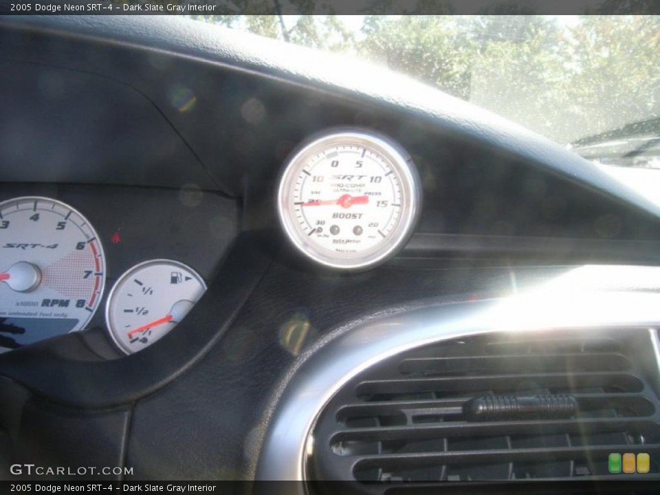 Dark Slate Gray Interior Gauges for the 2005 Dodge Neon SRT-4 #38534447