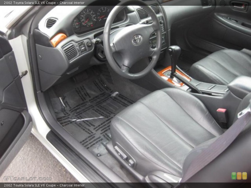 Charcoal Interior Prime Interior for the 2002 Toyota Solara SLE V6 Coupe #38534955