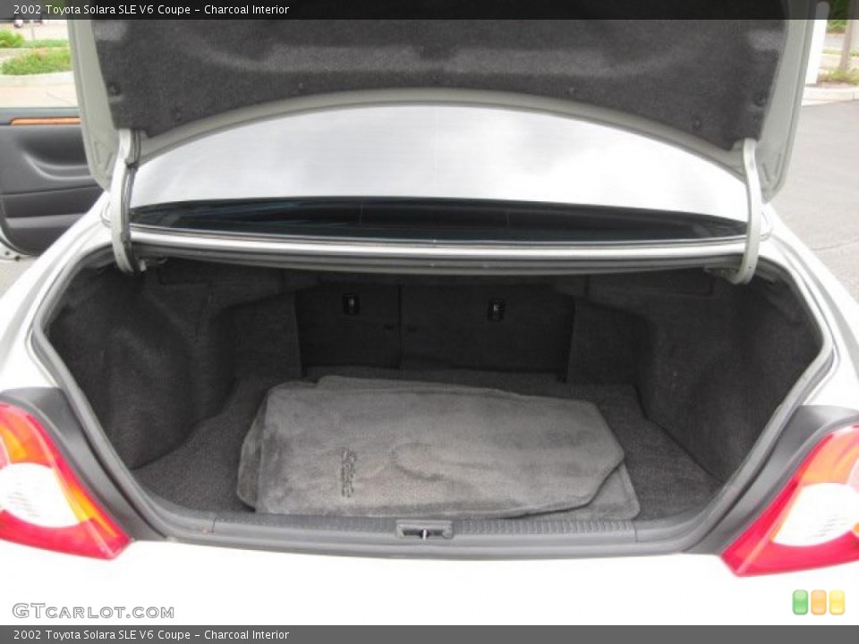 Charcoal Interior Trunk for the 2002 Toyota Solara SLE V6 Coupe #38535071