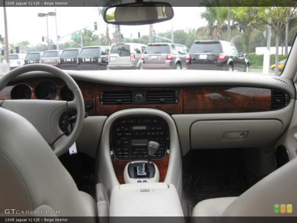Beige Interior Dashboard for the 1998 Jaguar XJ XJ8 #38535319