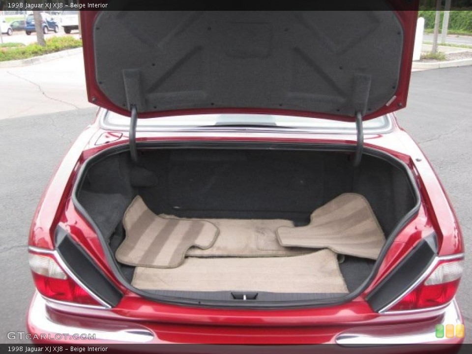 Beige Interior Trunk for the 1998 Jaguar XJ XJ8 #38535391