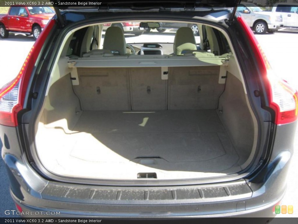 Sandstone Beige Interior Trunk for the 2011 Volvo XC60 3.2 AWD #38536315