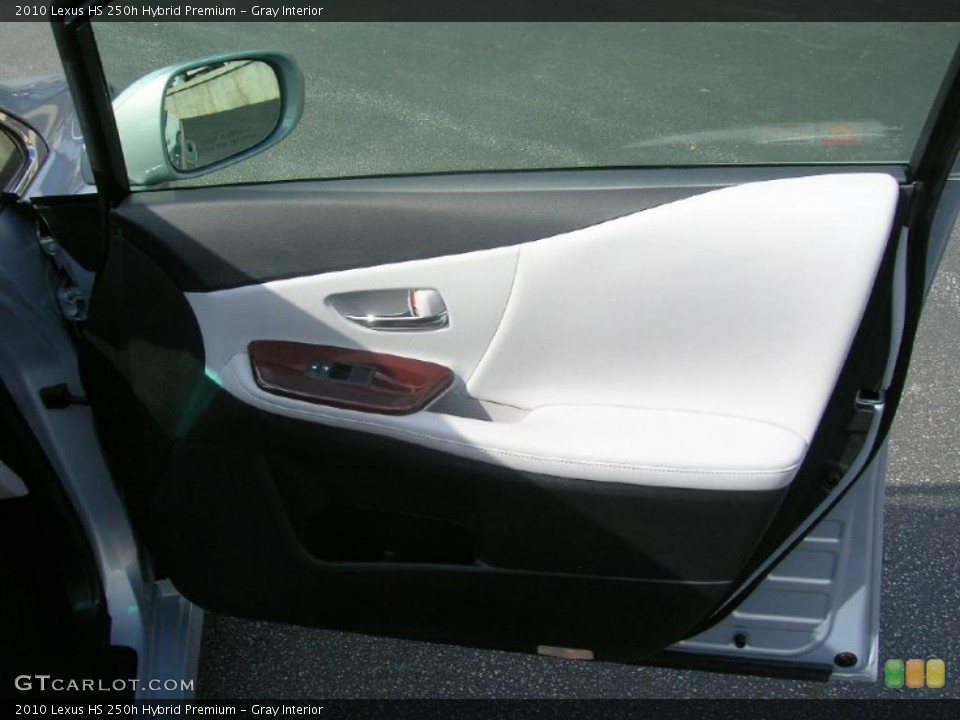 Gray Interior Door Panel for the 2010 Lexus HS 250h Hybrid Premium #38538147