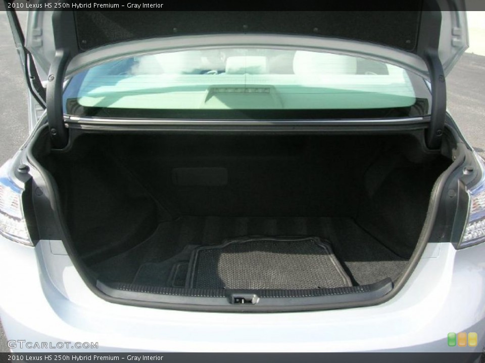 Gray Interior Trunk for the 2010 Lexus HS 250h Hybrid Premium #38538239