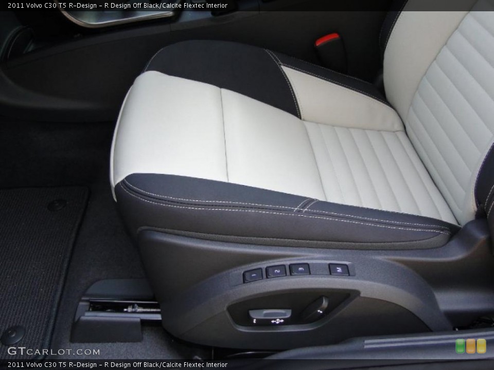 R Design Off Black/Calcite Flextec Interior Photo for the 2011 Volvo C30 T5 R-Design #38539195