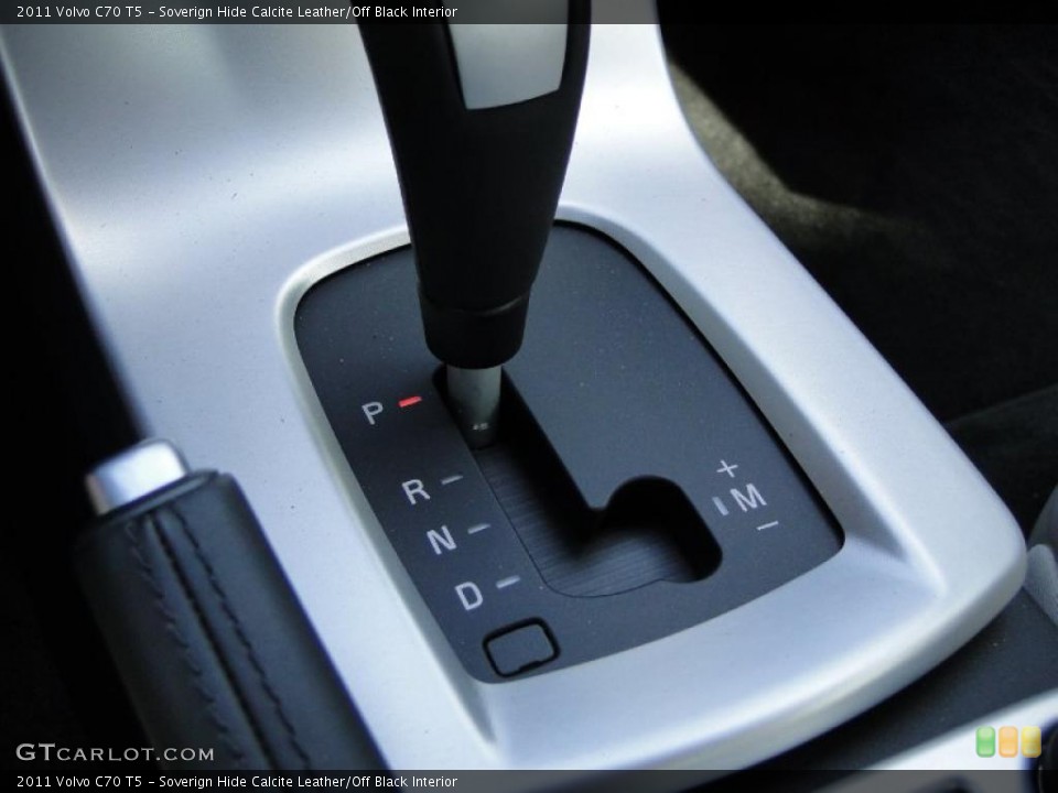 Soverign Hide Calcite Leather/Off Black Interior Transmission for the 2011 Volvo C70 T5 #38539459