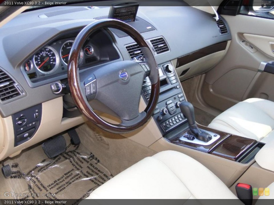Beige Interior Prime Interior for the 2011 Volvo XC90 3.2 #38539595