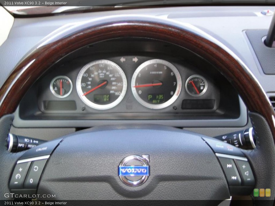 Beige Interior Steering Wheel for the 2011 Volvo XC90 3.2 #38539607