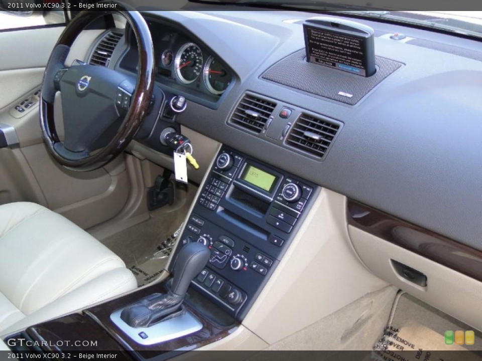 Beige Interior Dashboard for the 2011 Volvo XC90 3.2 #38539715