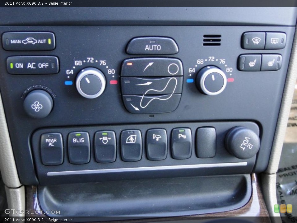 Beige Interior Controls for the 2011 Volvo XC90 3.2 #38539775