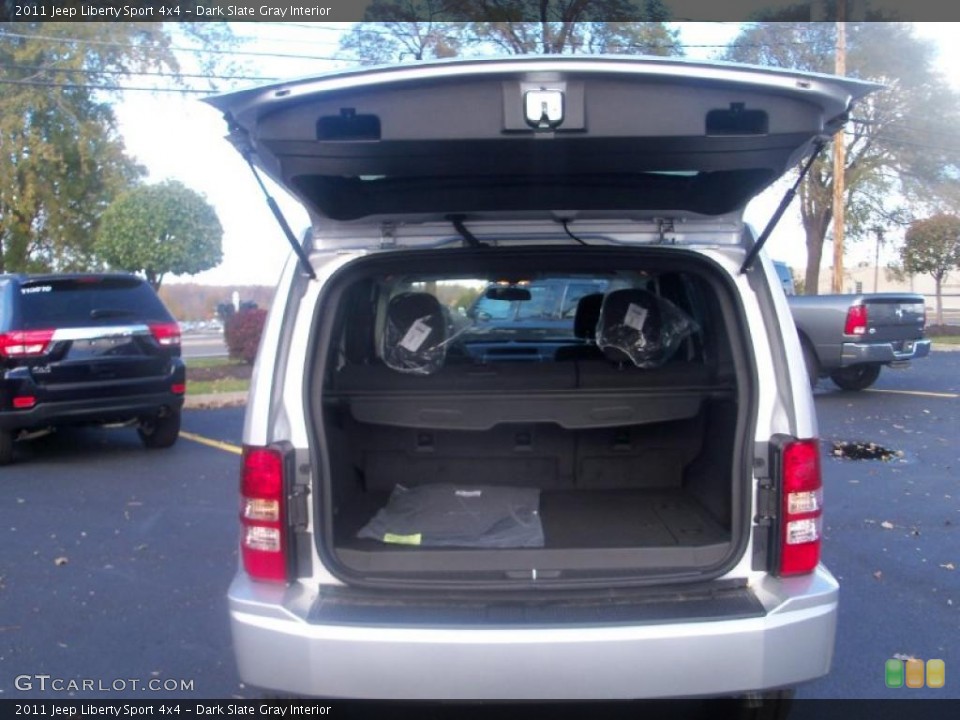 Dark Slate Gray Interior Trunk for the 2011 Jeep Liberty Sport 4x4 #38540351