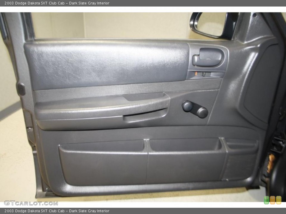 Dark Slate Gray Interior Door Panel for the 2003 Dodge Dakota SXT Club Cab #38542599