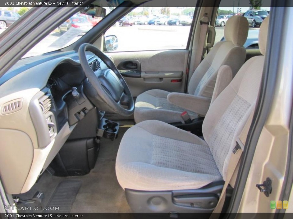 Neutral Interior Prime Interior for the 2001 Chevrolet Venture LS #38543051