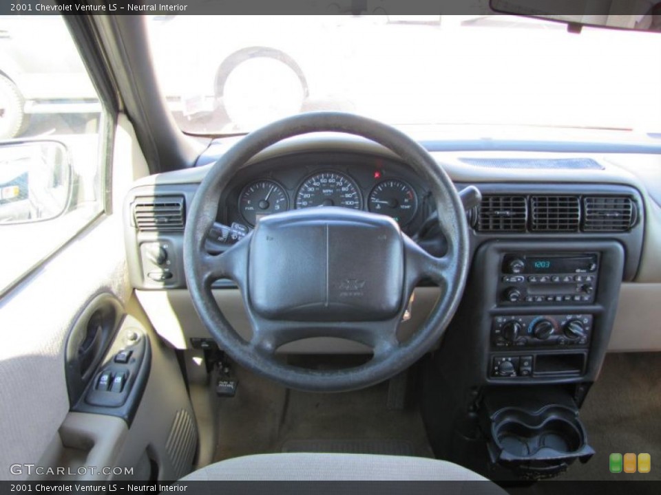 Neutral Interior Steering Wheel for the 2001 Chevrolet Venture LS #38543119