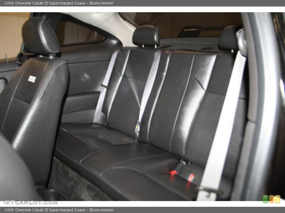 Ebony Interior Photo for the 2006 Chevrolet Cobalt SS Supercharged Coupe #38543643