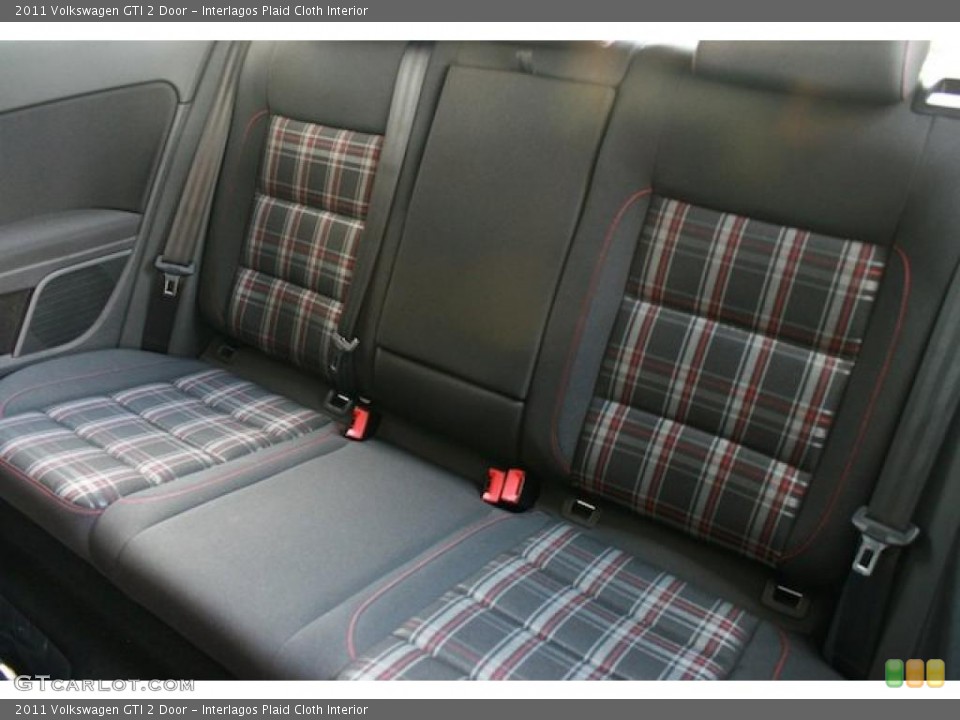 Interlagos Plaid Cloth Interior Photo for the 2011 Volkswagen GTI 2 Door #38543787