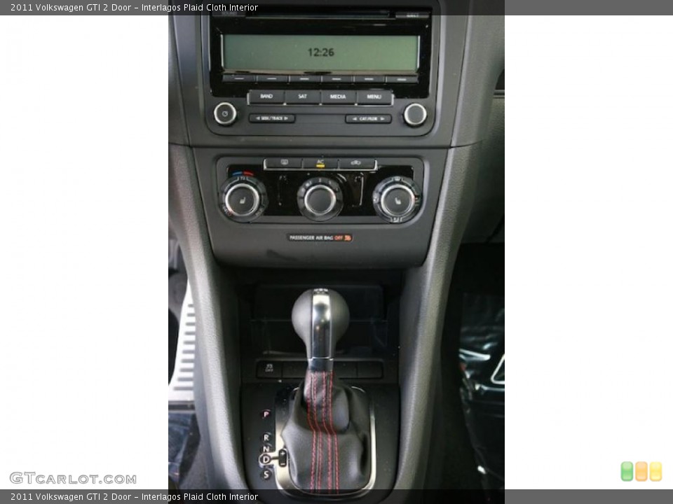 Interlagos Plaid Cloth Interior Transmission for the 2011 Volkswagen GTI 2 Door #38543887