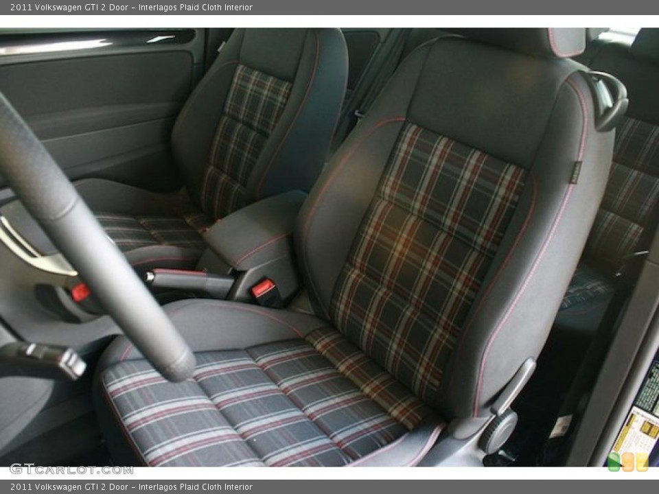 Interlagos Plaid Cloth Interior Photo for the 2011 Volkswagen GTI 2 Door #38543899