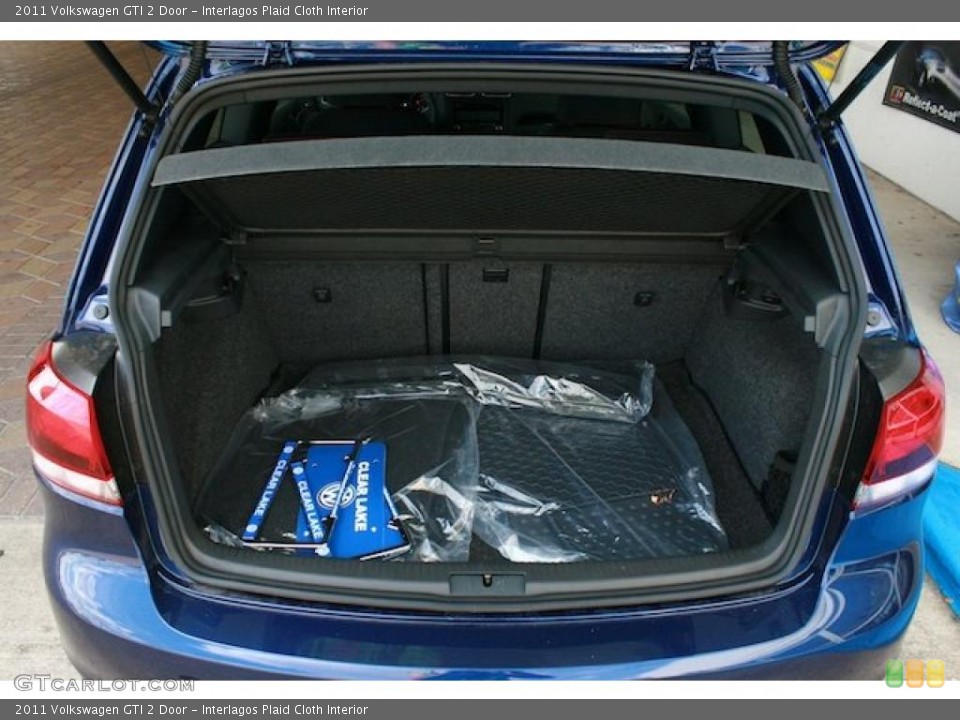 Interlagos Plaid Cloth Interior Trunk for the 2011 Volkswagen GTI 2 Door #38543911