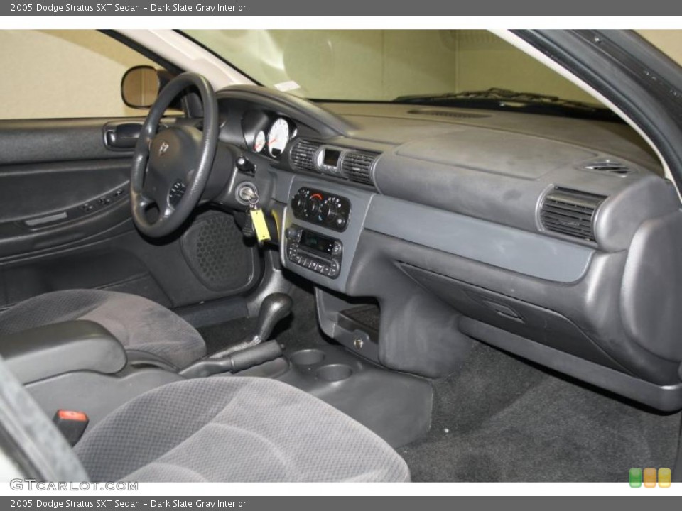 Dark Slate Gray Interior Dashboard for the 2005 Dodge Stratus SXT Sedan #38544551