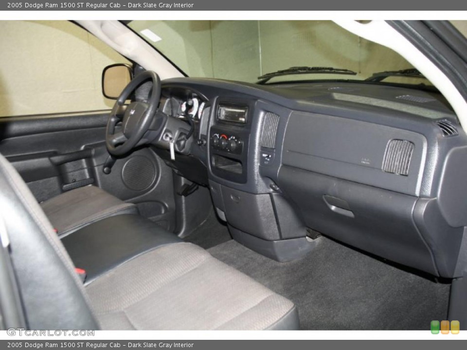 Dark Slate Gray Interior Dashboard for the 2005 Dodge Ram 1500 ST Regular Cab #38545115