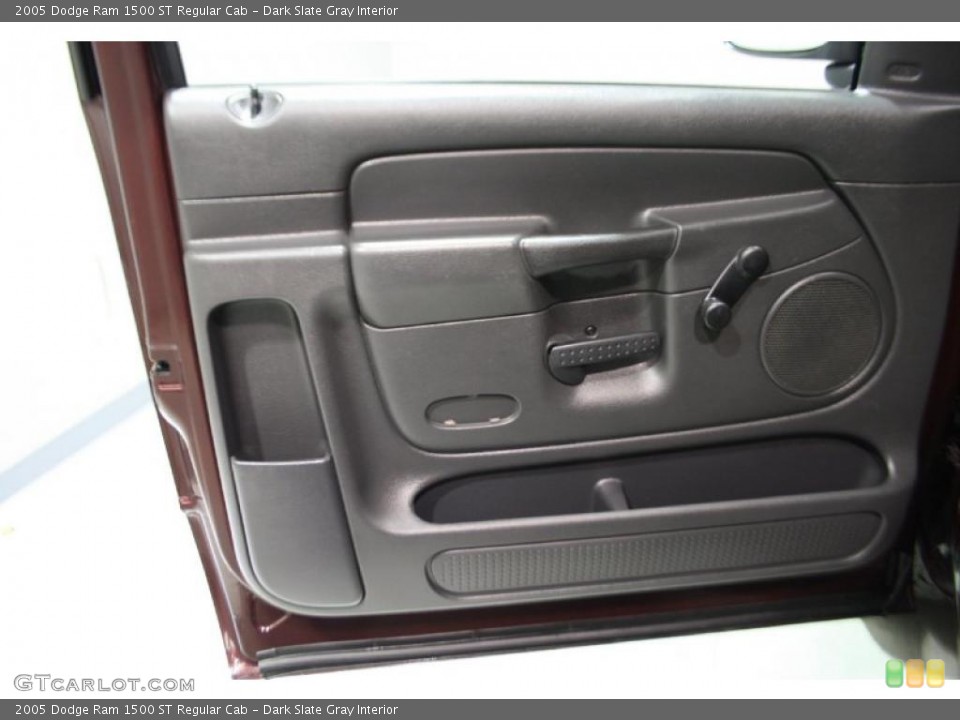 Dark Slate Gray Interior Door Panel for the 2005 Dodge Ram 1500 ST Regular Cab #38545255