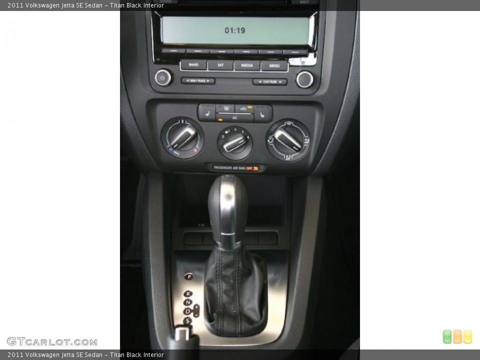 Titan Black Interior Transmission for the 2011 Volkswagen Jetta SE Sedan #38545383