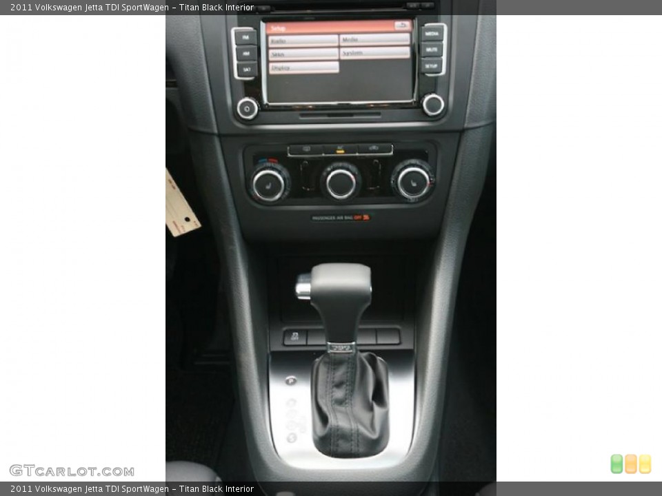 Titan Black Interior Transmission for the 2011 Volkswagen Jetta TDI SportWagen #38545815