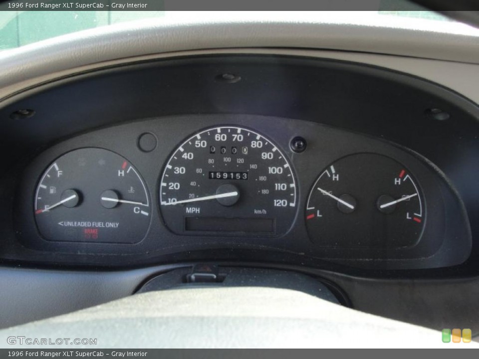 Gray Interior Gauges for the 1996 Ford Ranger XLT SuperCab #38546391