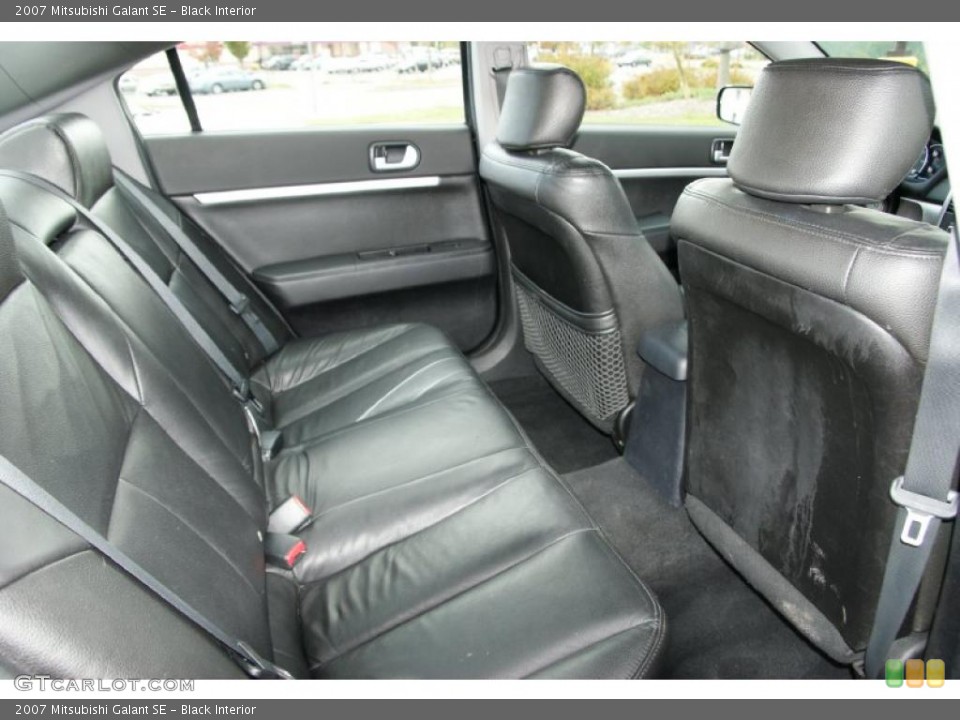 Black Interior Photo for the 2007 Mitsubishi Galant SE #38550677