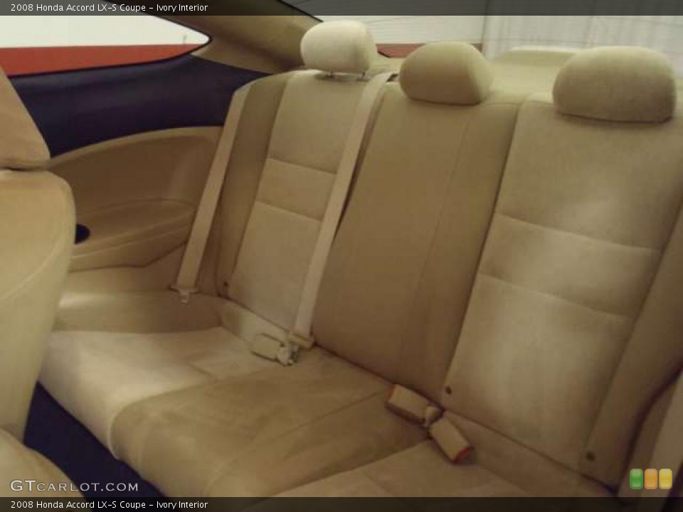 Ivory Interior Photo for the 2008 Honda Accord LX-S Coupe #38550881