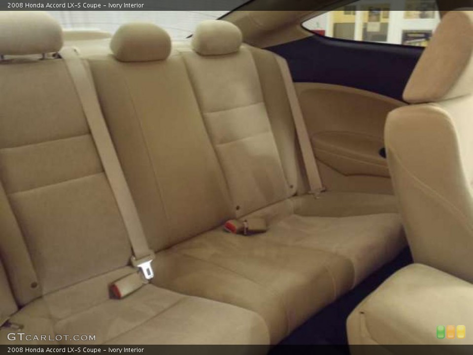Ivory Interior Photo for the 2008 Honda Accord LX-S Coupe #38550909