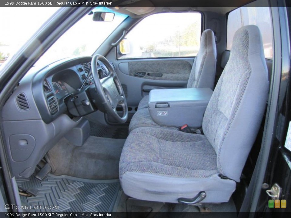 Mist Gray Interior Prime Interior for the 1999 Dodge Ram 1500 SLT Regular Cab #38550949