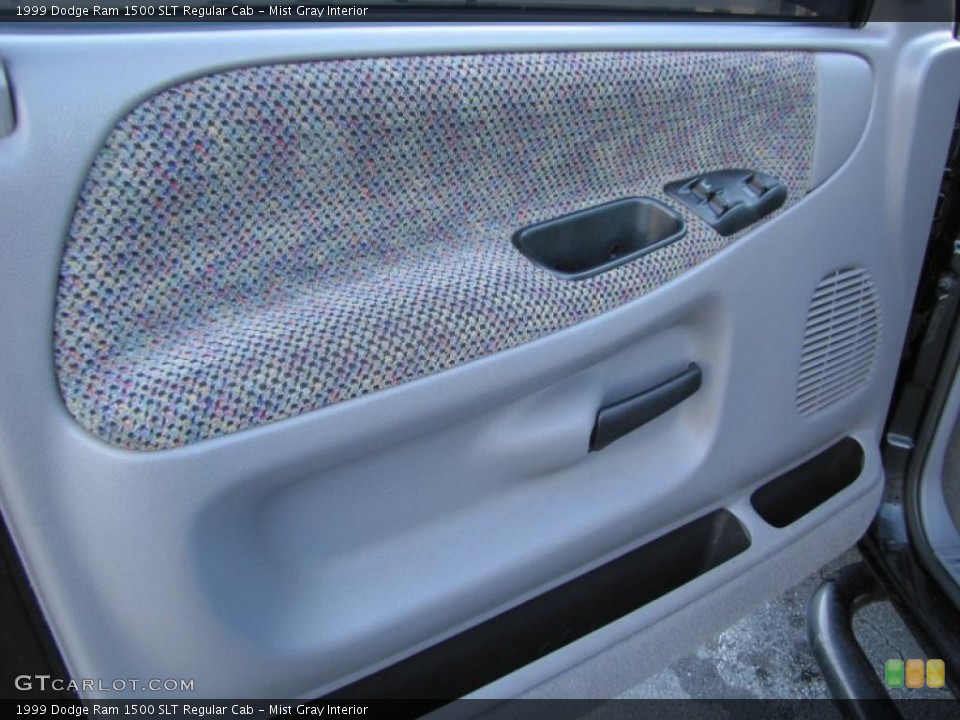 Mist Gray Interior Door Panel for the 1999 Dodge Ram 1500 SLT Regular Cab #38550965