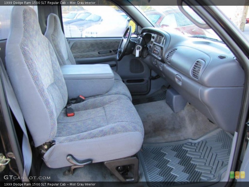 Mist Gray Interior Photo for the 1999 Dodge Ram 1500 SLT Regular Cab #38551009