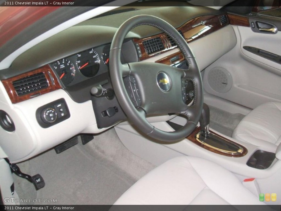 Gray Interior Prime Interior for the 2011 Chevrolet Impala LT #38551137