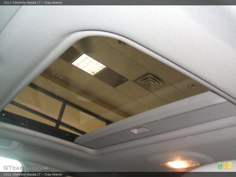 Gray Interior Sunroof for the 2011 Chevrolet Impala LT #38551217