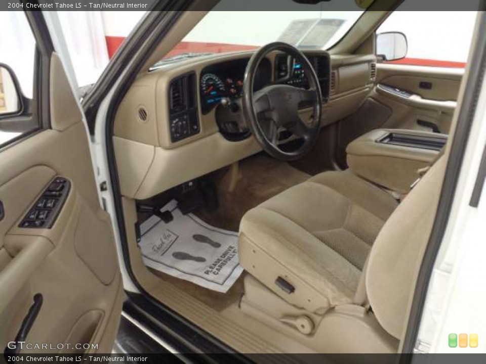 Tan/Neutral Interior Prime Interior for the 2004 Chevrolet Tahoe LS #38551601