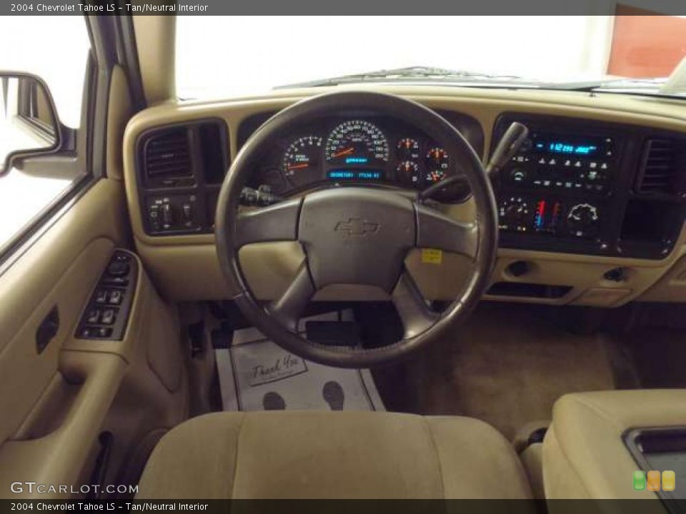Tan/Neutral Interior Dashboard for the 2004 Chevrolet Tahoe LS #38551617
