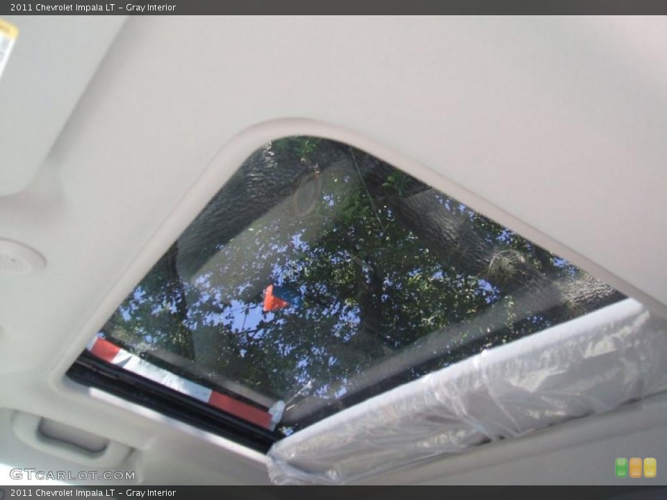 Gray Interior Sunroof for the 2011 Chevrolet Impala LT #38551625