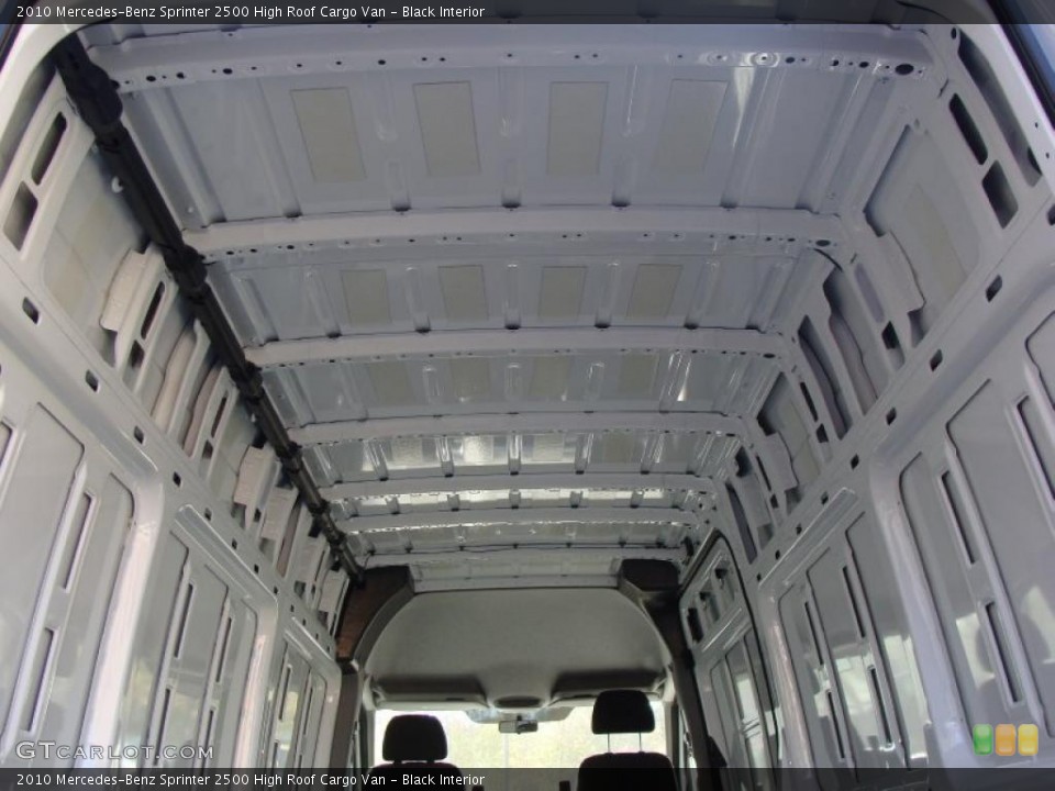 Black Interior Photo for the 2010 Mercedes-Benz Sprinter 2500 High Roof Cargo Van #38552096