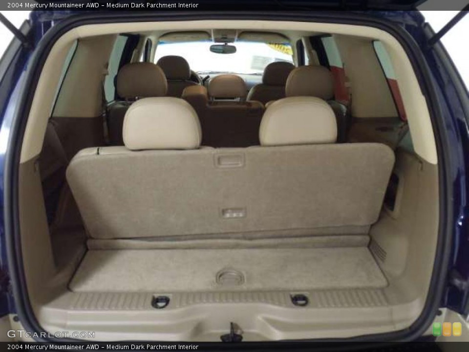 Medium Dark Parchment Interior Trunk for the 2004 Mercury Mountaineer AWD #38552409