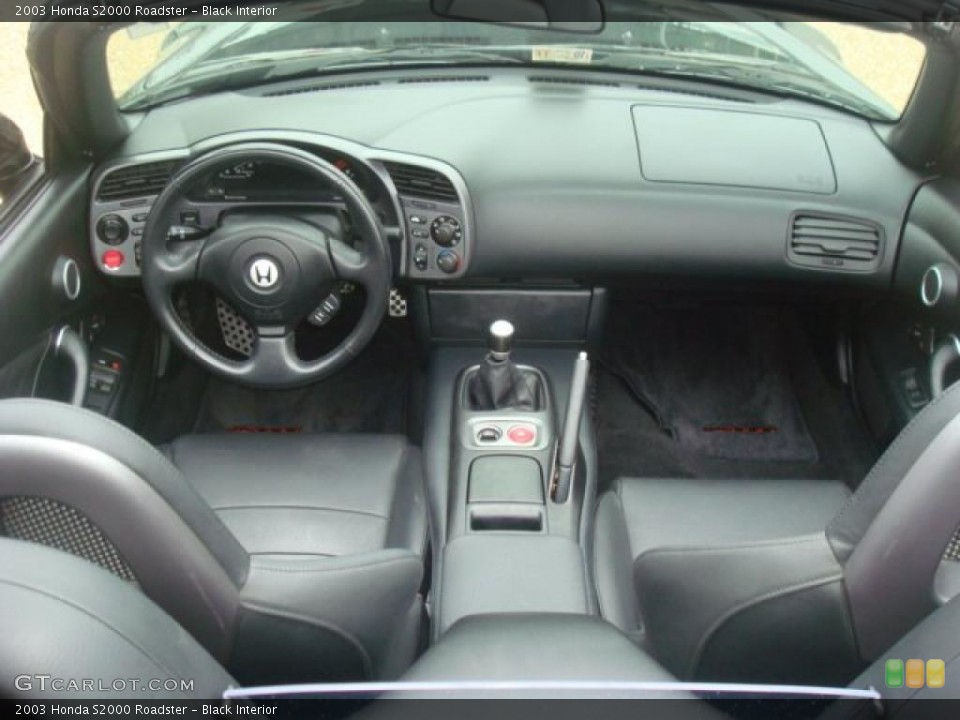 Black Interior Dashboard for the 2003 Honda S2000 Roadster #38552809