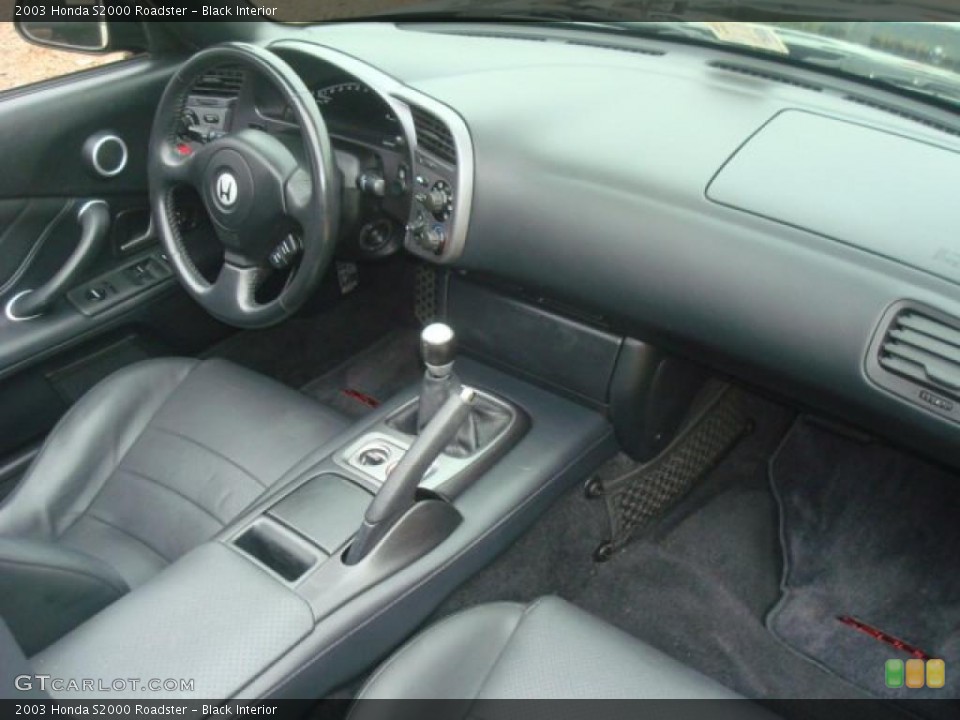 Black Interior Dashboard for the 2003 Honda S2000 Roadster #38552841